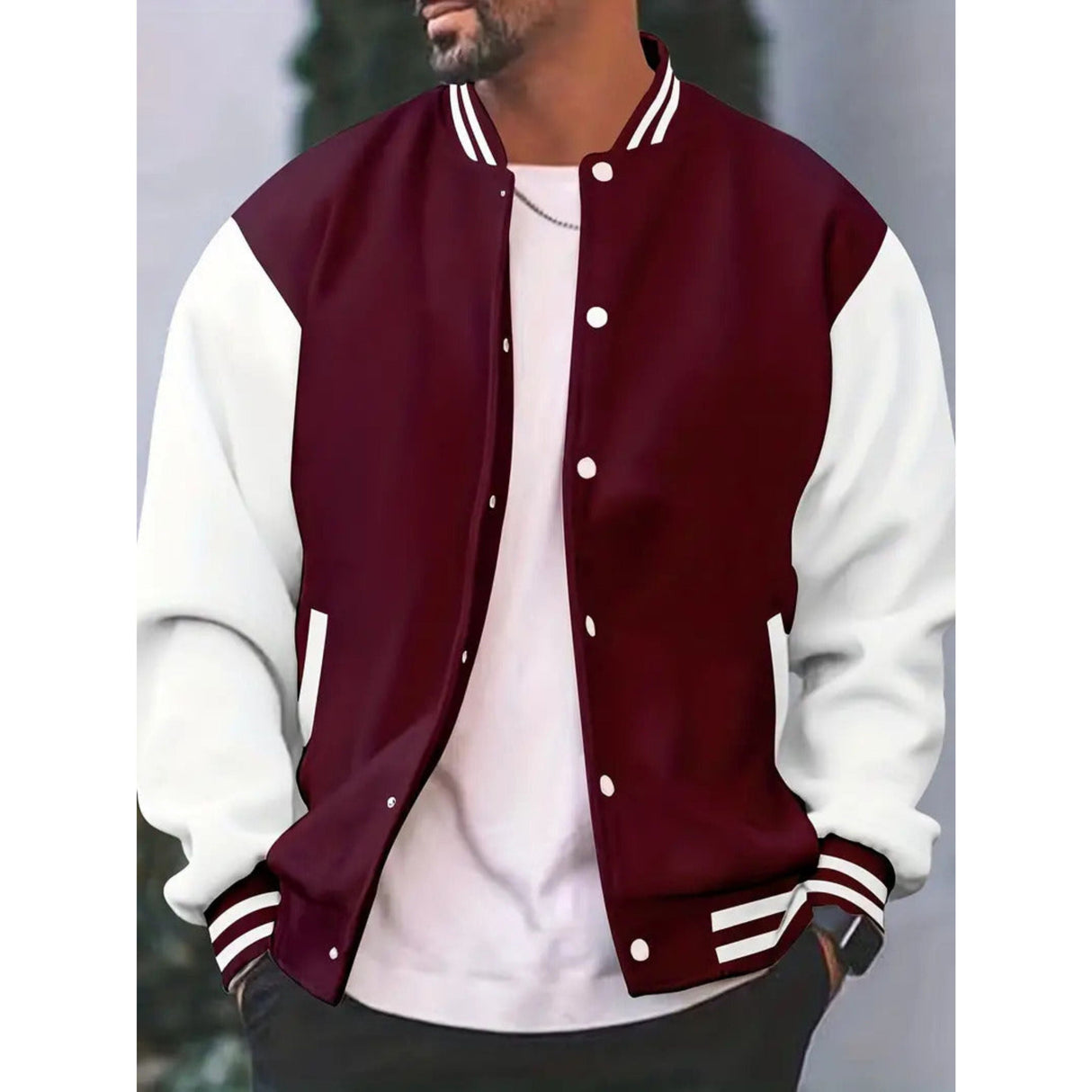 Blouson Bomber Varsity Homme – Style Intemporel & Confort