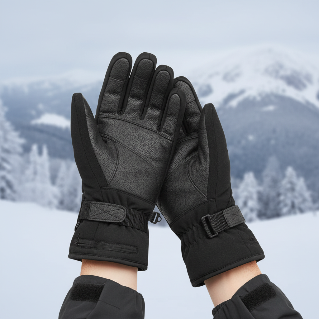 Beheizbare Winterhandschuhe – Wiederaufladbar & Kompatibel mit Touchscreen