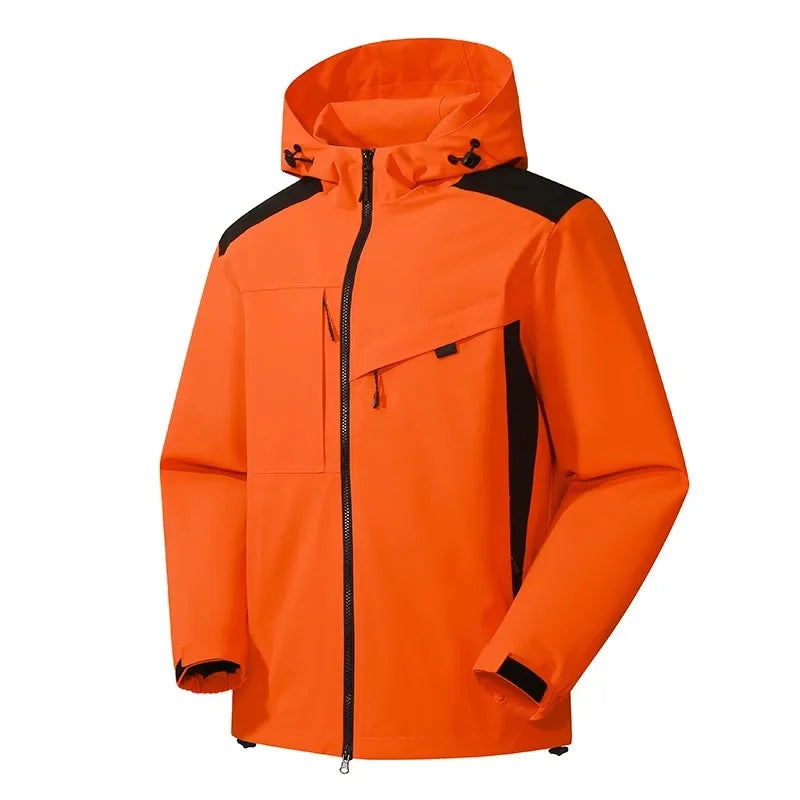 Herren Kapuzenjacke – Moderner Außenmantel für alle Wetterbedingungen