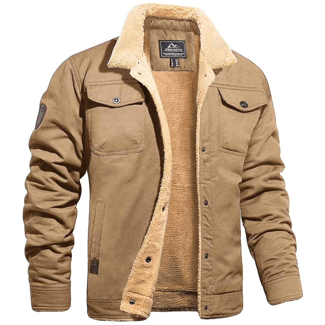 Herren Bomberjacke | Vintage Stil | Bequemer Schnitt | Langlebig und Vielseitig