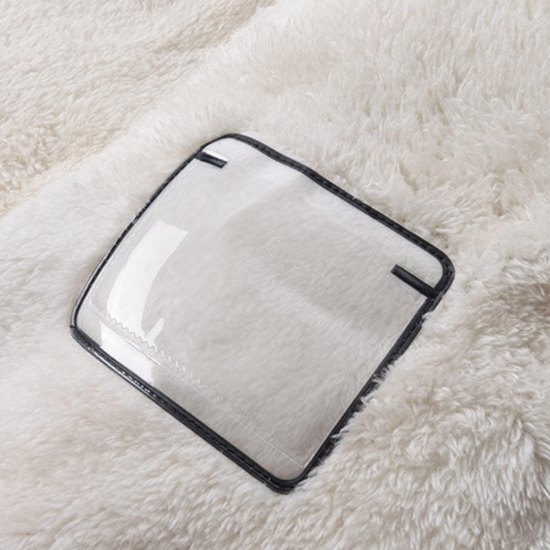 Men's Winter Coat with Fleece Lining – Warm Quilted Jacket with Stand-up Collar