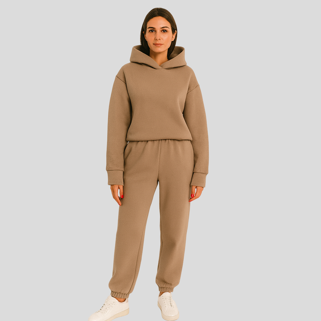 Damen-Loungewear-Set – Bequemer Hoodie und Hose