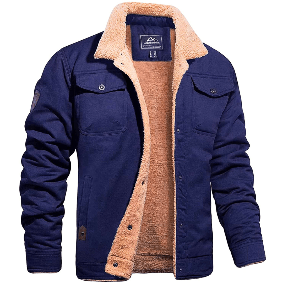 Herren Bomberjacke | Vintage Stil | Bequemer Schnitt | Langlebig und Vielseitig