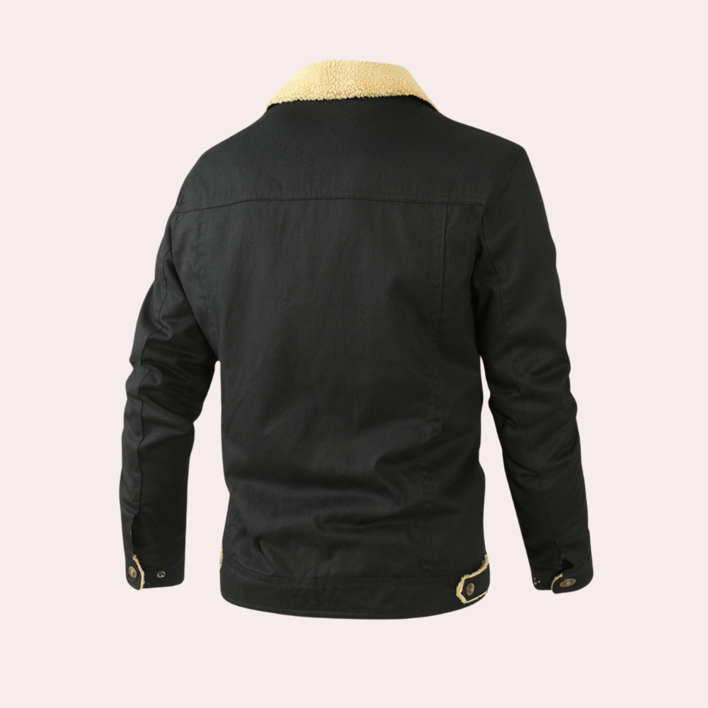 Blouson Bombardier Vintage Homme - Style Iconique et Chaleur Hivernale