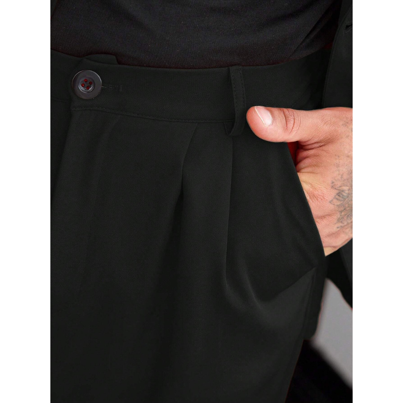 Men's Two-Piece Suit – Elegant Casual Set with Jacket and Pants