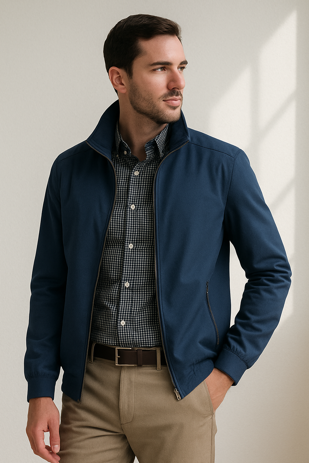 Veste d'été coupe-vent et élégante pour hommes
