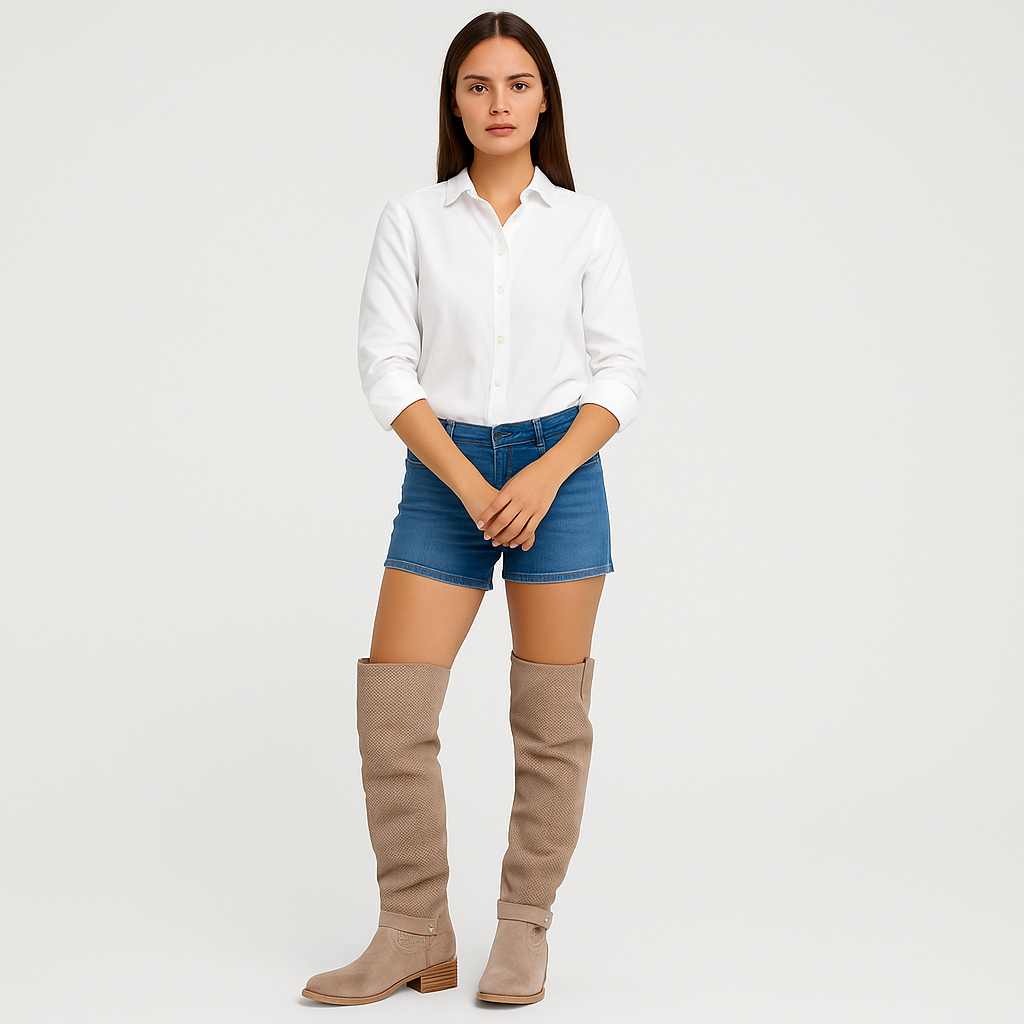 Bottes Hautes Femme – Élégantes, Confortables & Design Intemporel