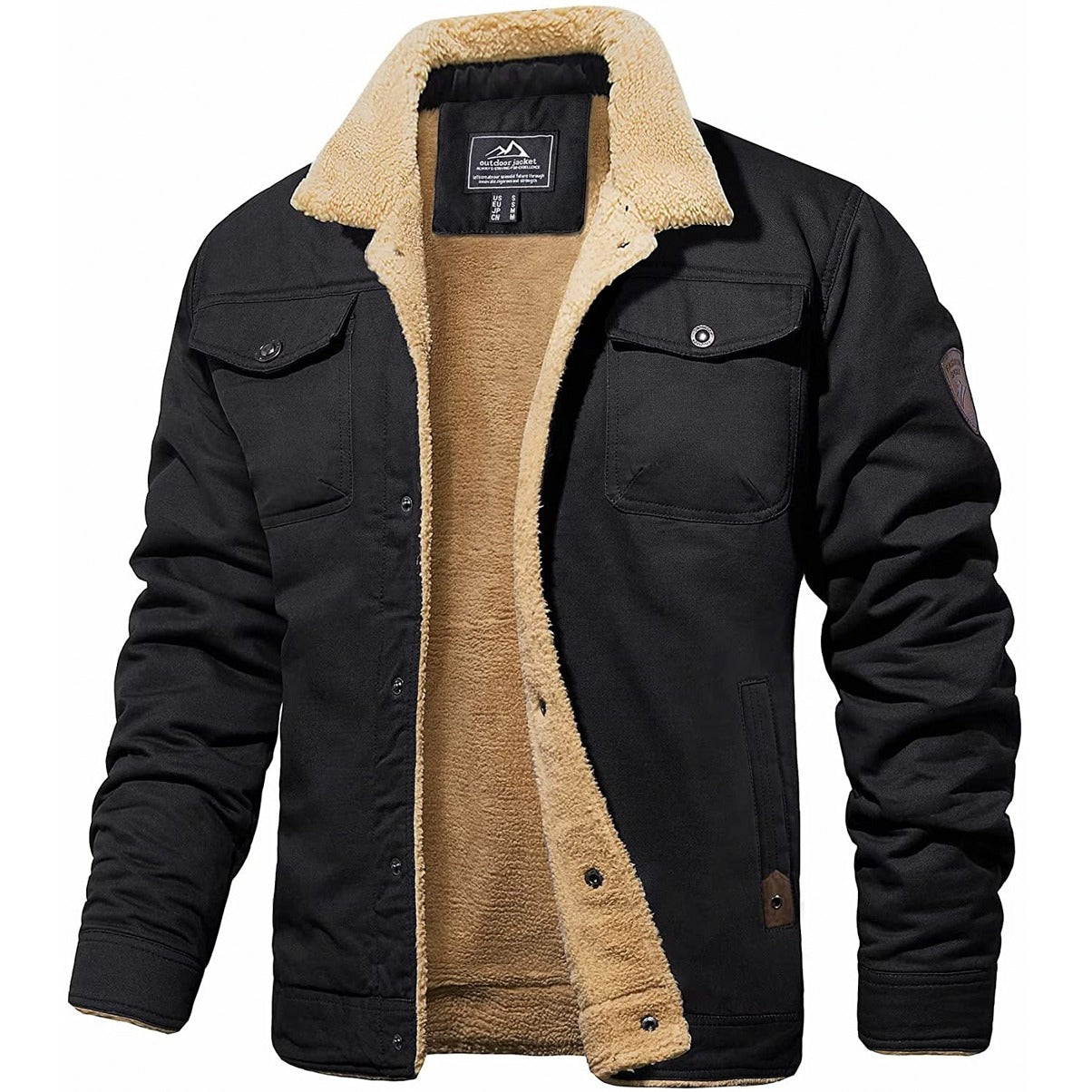 Blouson Bombardier Vintage Homme - Style Iconique et Chaleur Hivernale