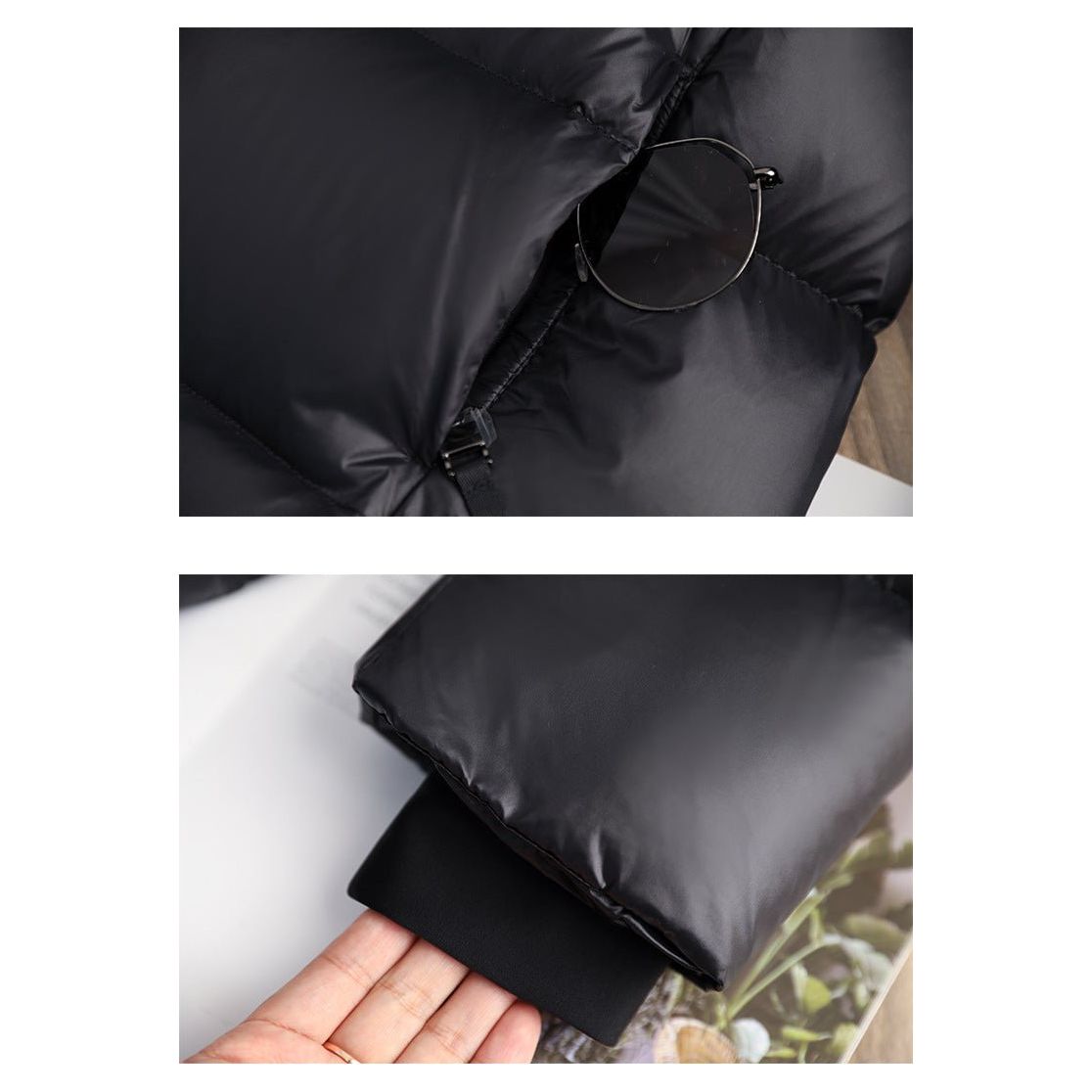Langer gesteppter Wintermantel für Damen – Warm, elegant und wasserabweisend