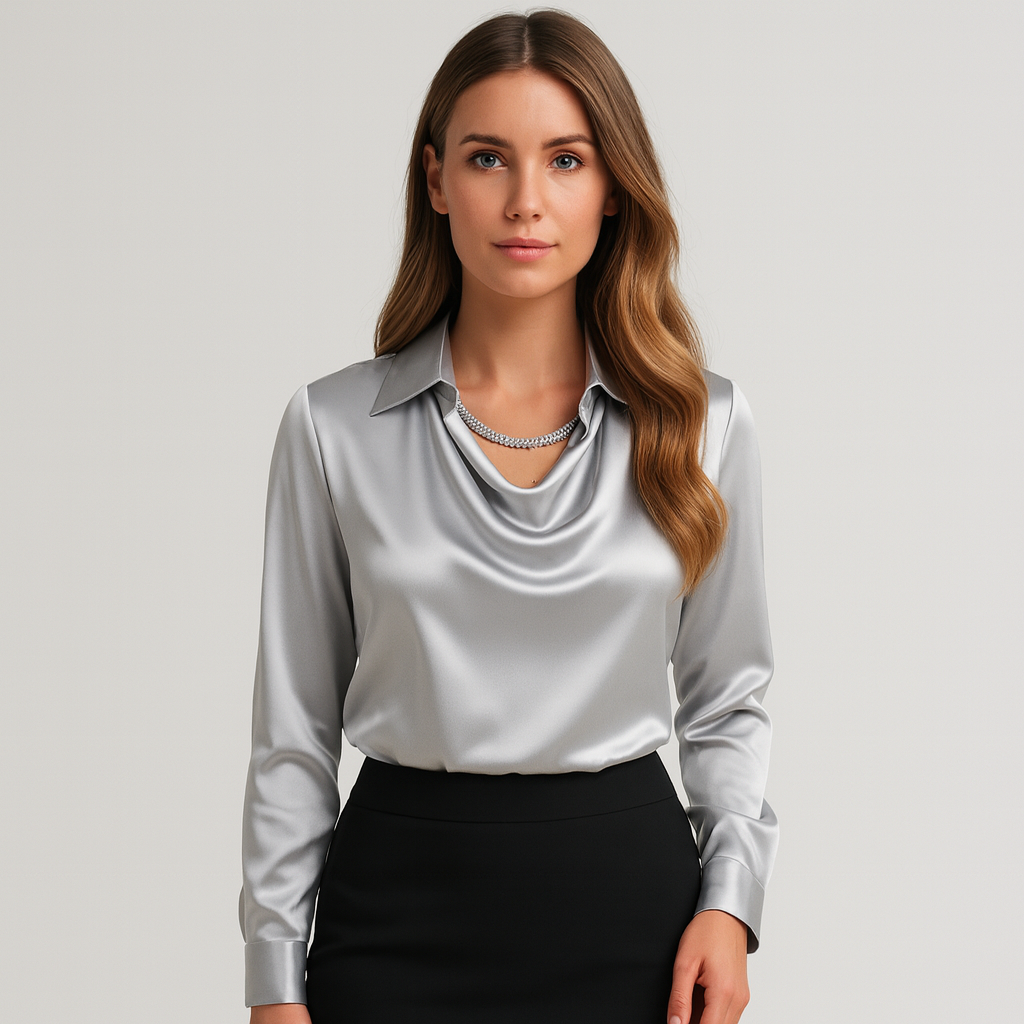 Blouse Femme à Imprimé Fleuri – Coupe Élégante et Stylée