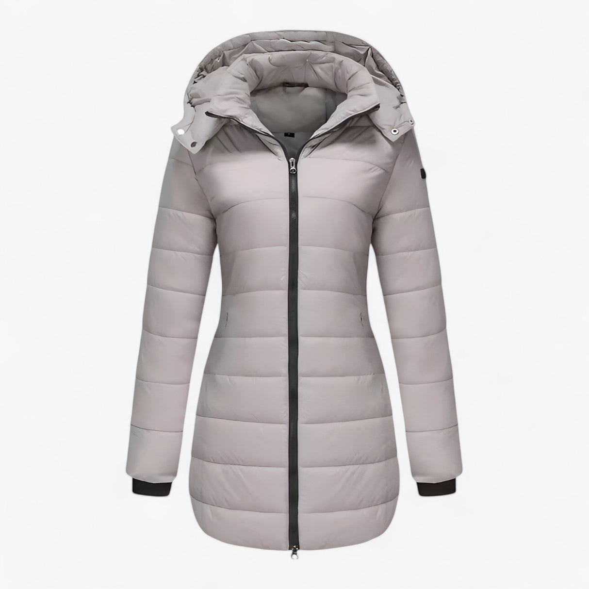 Doudoune Femme Légère – Manteau d’Hiver Matelassé avec Capuche