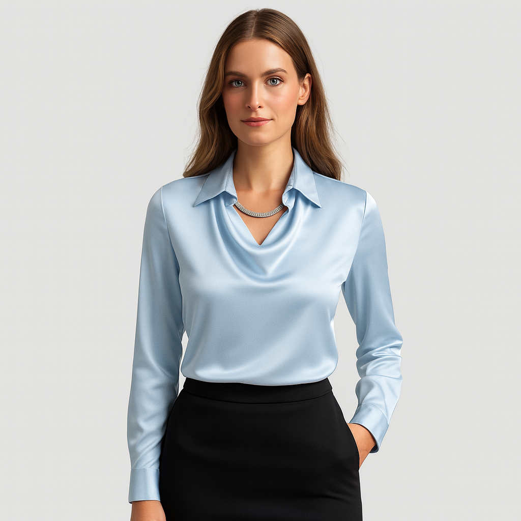 Blouse Femme à Imprimé Fleuri – Coupe Élégante et Stylée