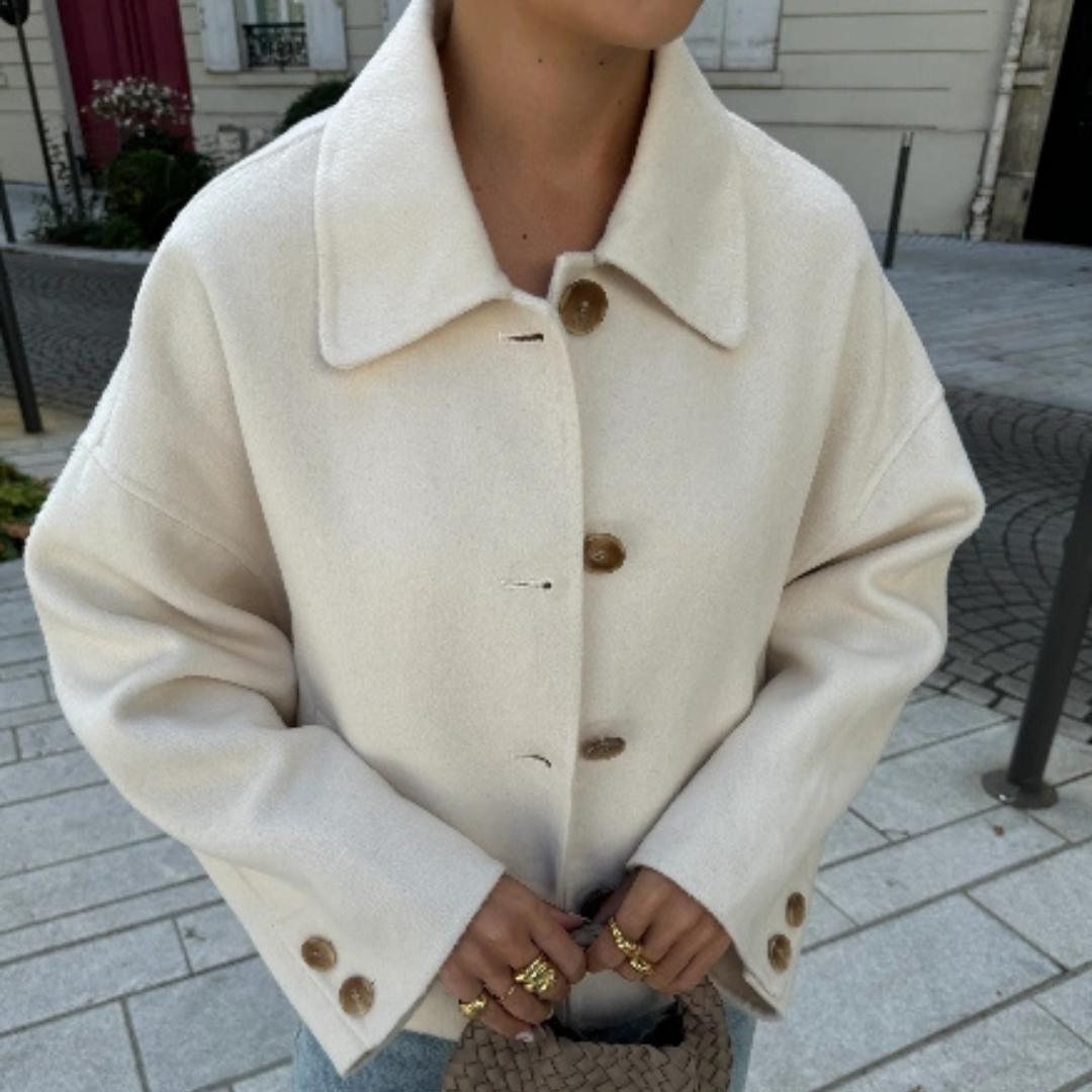 Women's Oversize Elegant Coat - Comfort and Style