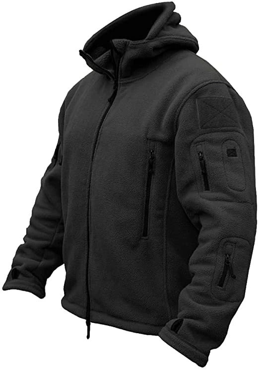 Men's Tactical Hoodie Jacket – Comfortable Outdoor Jacket with Hood