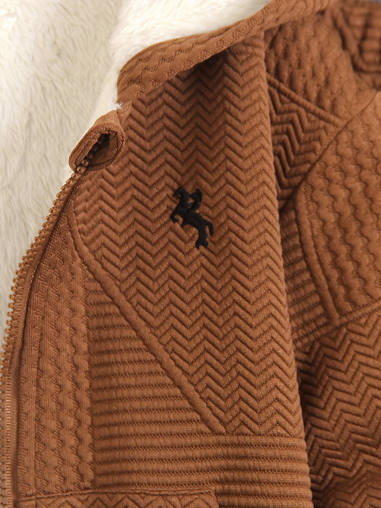 Zestaw chłopięcy z polaru – dres 2-częściowy granatowy z bluzą z kapturem i spodniami