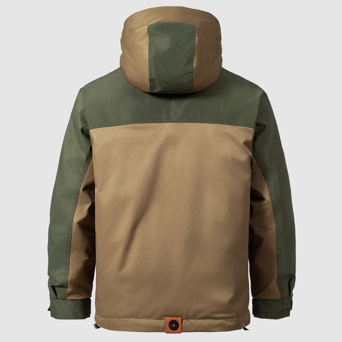 Herren Winterjacke Outdoor – Warmer Wasserdichter Anorak mit Kapuze