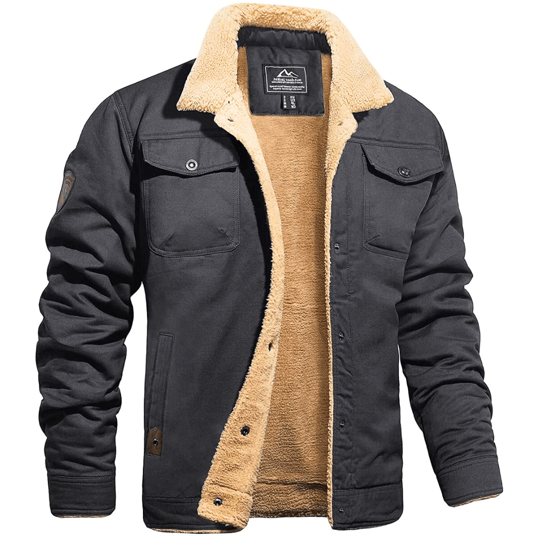 Herren Bomberjacke | Vintage Stil | Bequemer Schnitt | Langlebig und Vielseitig