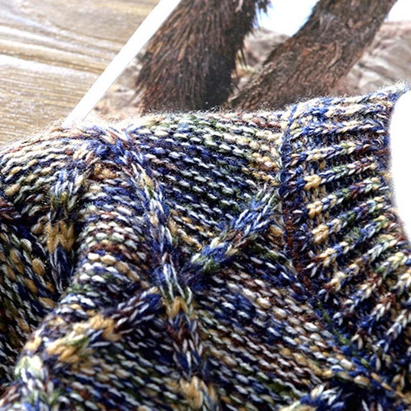 Herrenpullover mit Muster – Warmer Strickpullover im Vintage-Stil