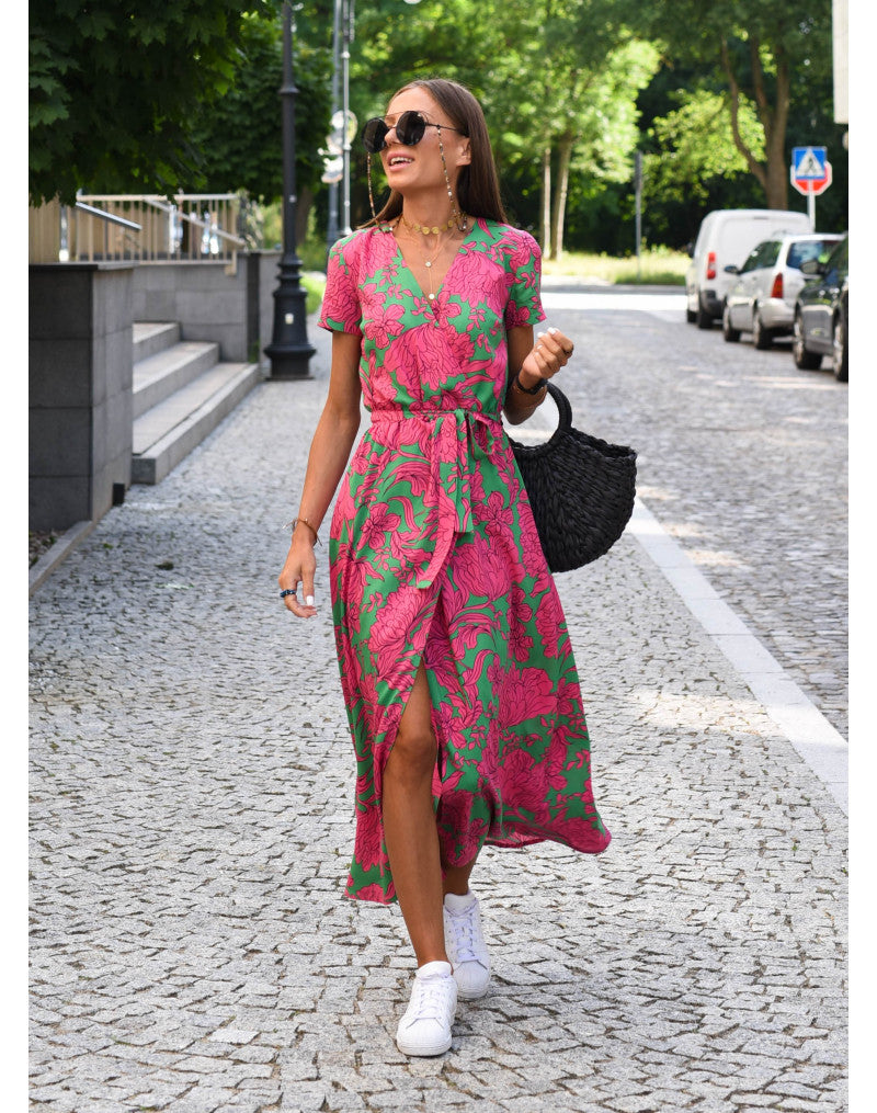 Bequemes Sommerkleid mit atmungsaktivem Design