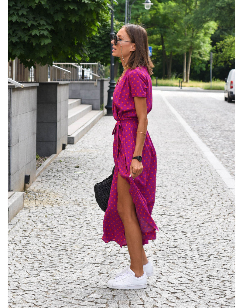 Bequemes Sommerkleid mit atmungsaktivem Design