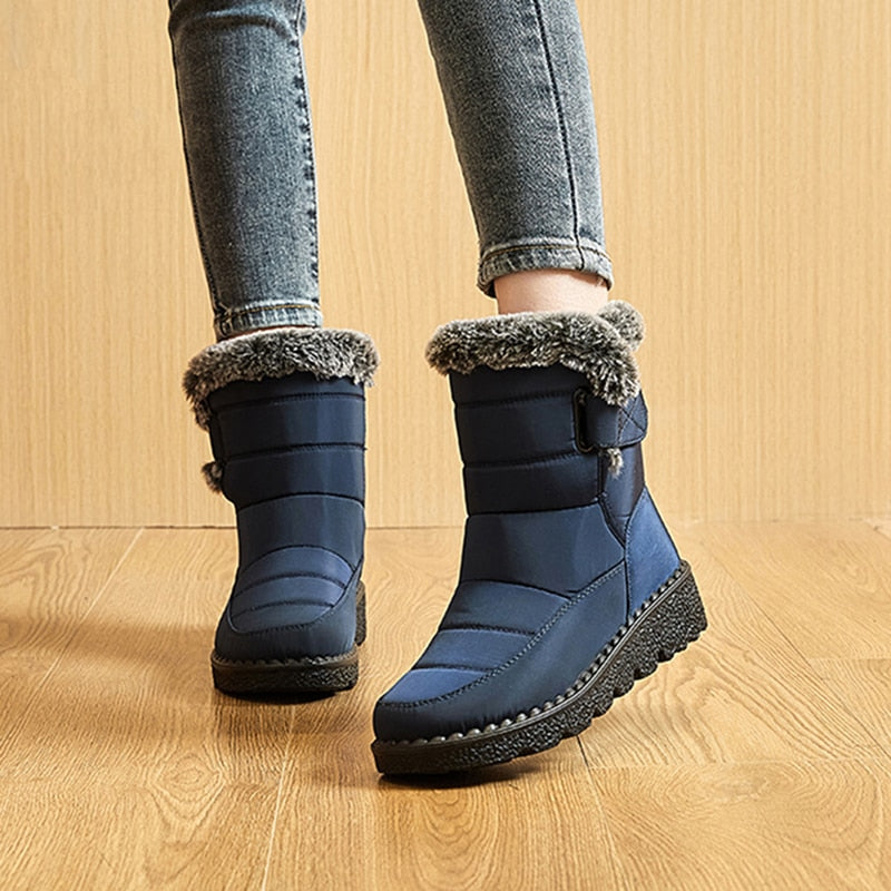Winterstiefel Damen – Warme Stiefeletten mit weichem Futter