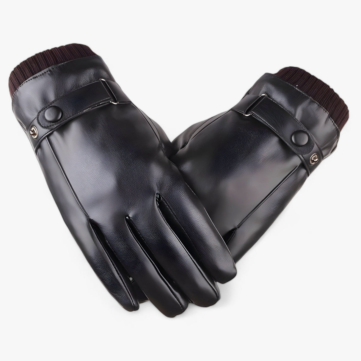 Herren-Winterhandschuhe – Elegantes Design mit verstellbarem Verschluss