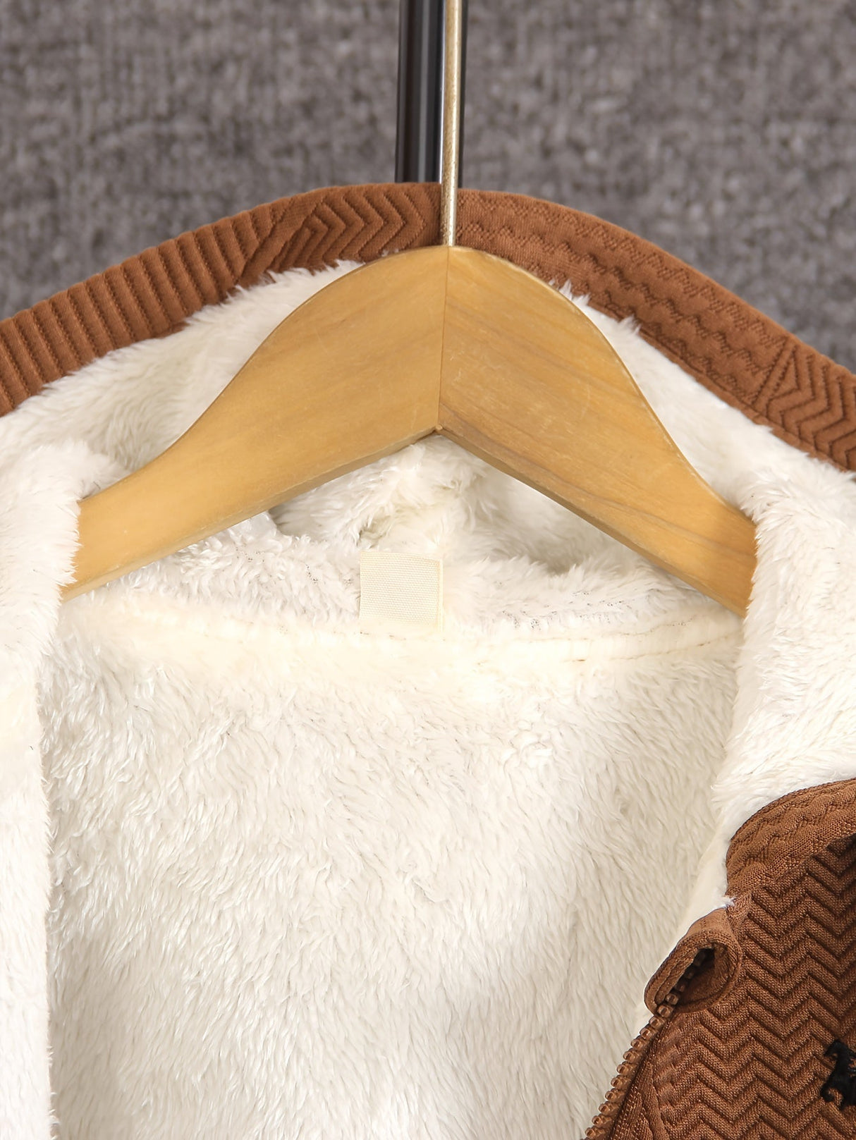 Zestaw chłopięcy z polaru – dres 2-częściowy granatowy z bluzą z kapturem i spodniami