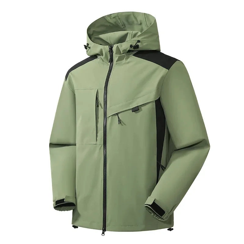 Herren Kapuzenjacke – Moderner Außenmantel für alle Wetterbedingungen