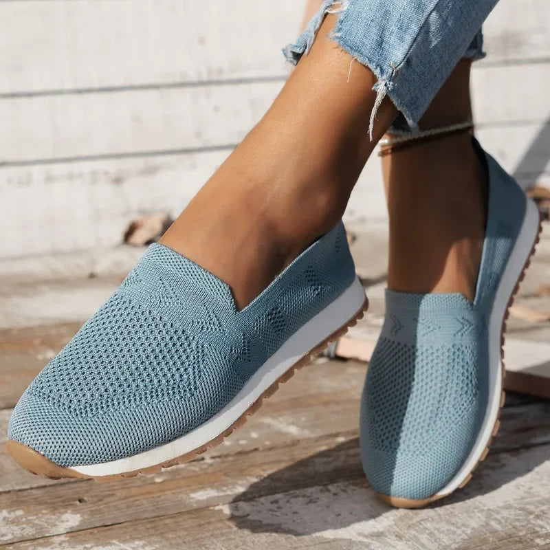 Orthopädische Mokassins für Damen - Bequeme Slip-ons mit atmungsaktiver Sohle