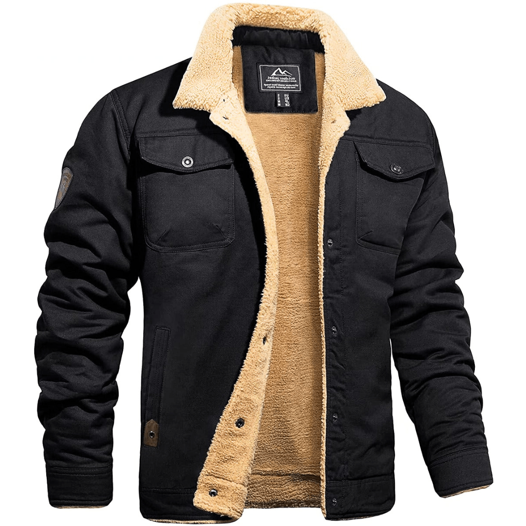 Herren Bomberjacke | Vintage Stil | Bequemer Schnitt | Langlebig und Vielseitig