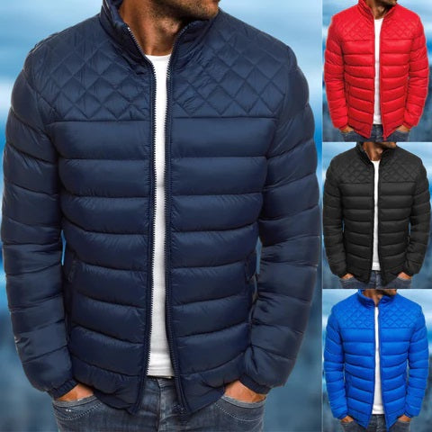 Veste d'Extérieur Matelassée Imperméable et Coupe-Vent pour Hommes