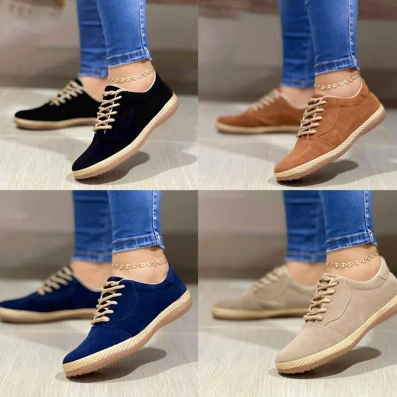 Bequeme flache Schuhe aus PU mit Reißverschluss