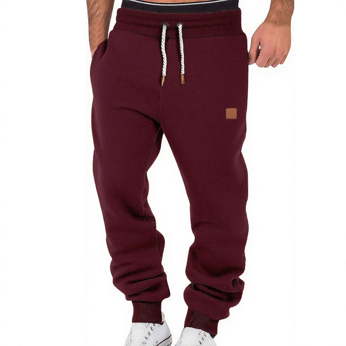 Herren-Jogginghose – Bequeme Hose mit Kordelzug und Taschen-Details