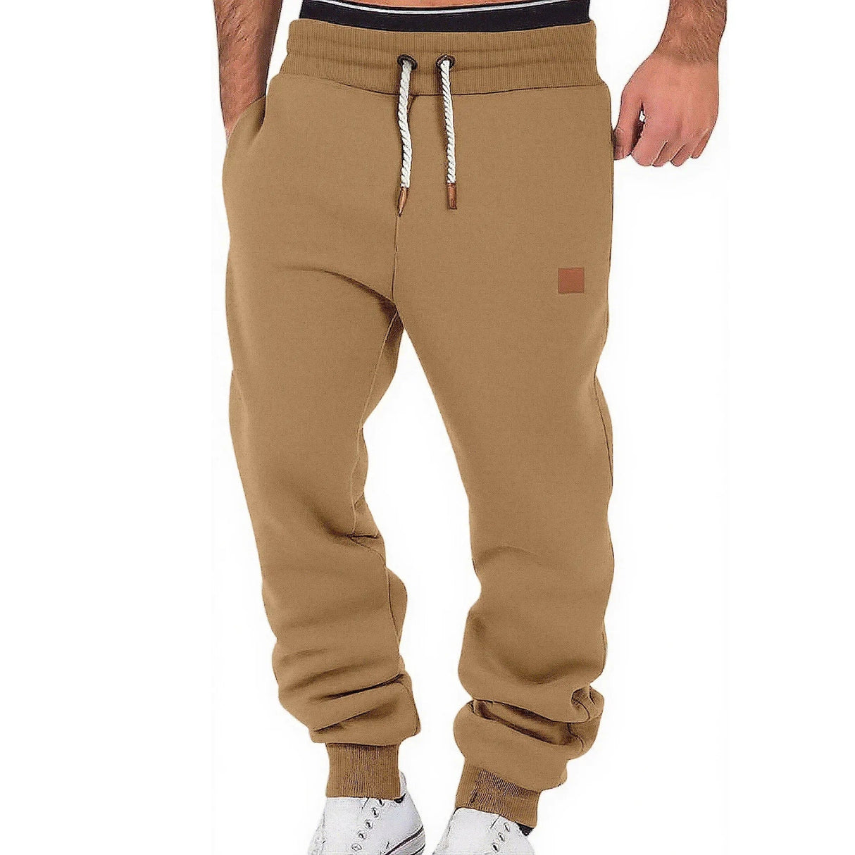 Herren-Jogginghose – Bequeme Hose mit Kordelzug und Taschen-Details