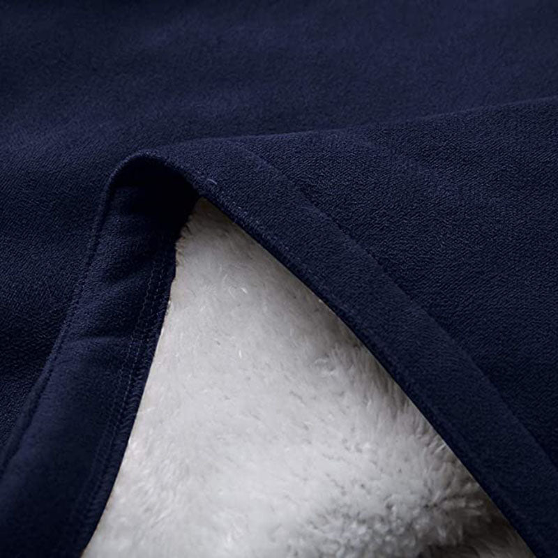 Damen-Wintermantel – Warme Sherpa-Jacke mit Kapuze und Knebelverschluss