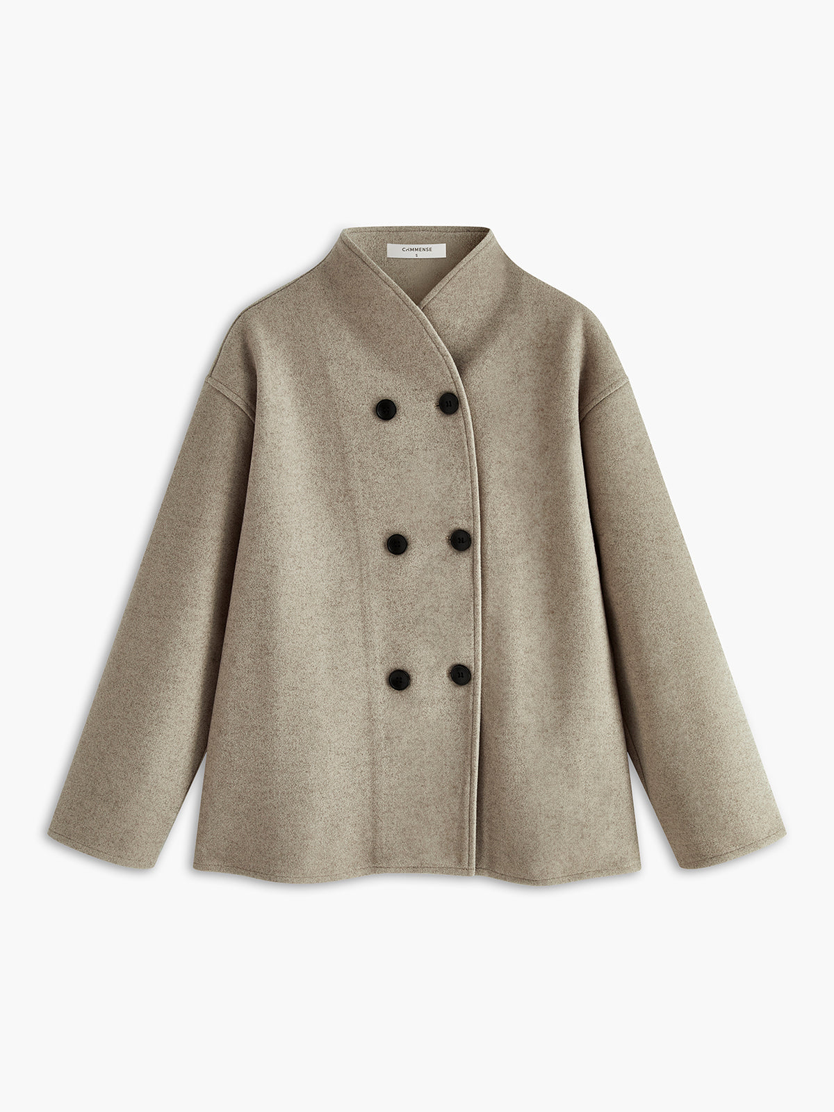 Oversize-Mantel mit Knöpfen für Damen - Elegant und Bequem