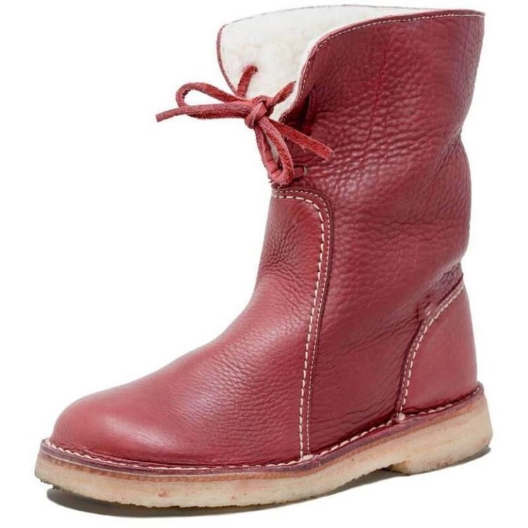 Warme Winterstiefel mit Fellfutter und elegantem Design