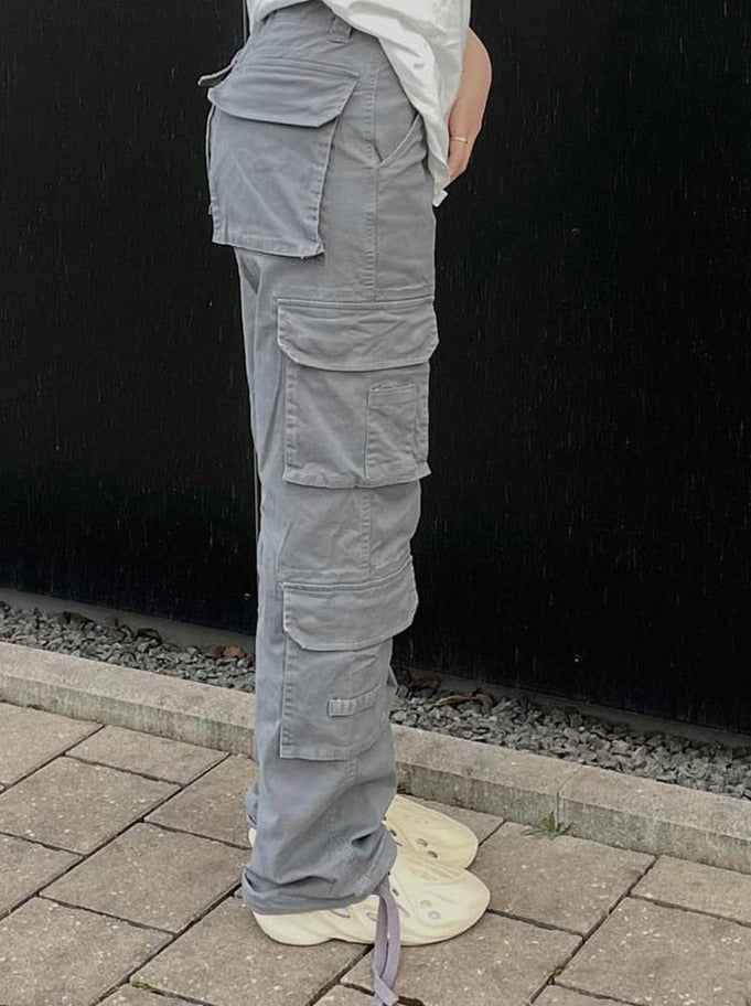 Damen Cargo-Hose – Bequeme Streetwear-Hose mit Taschen-Details