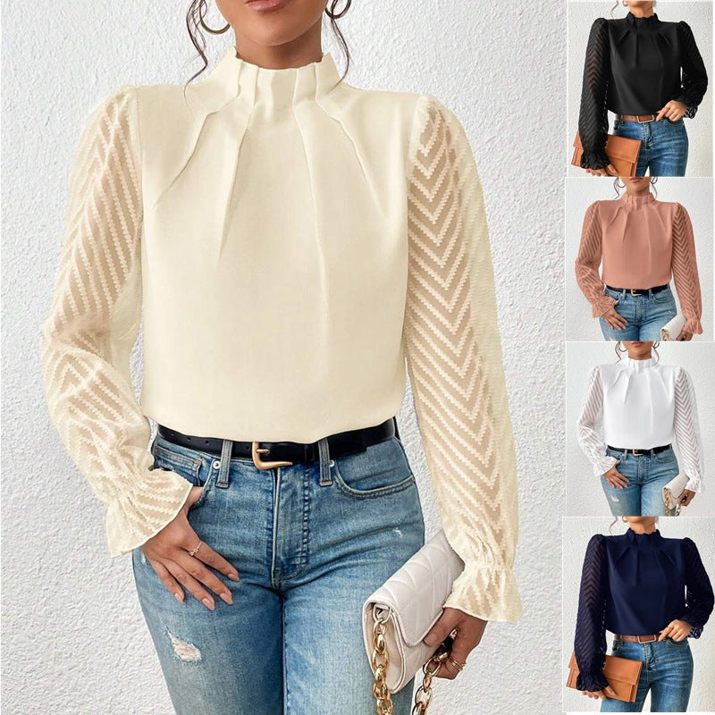 Elegantes bedrucktes Damen-Top für alle Gelegenheiten