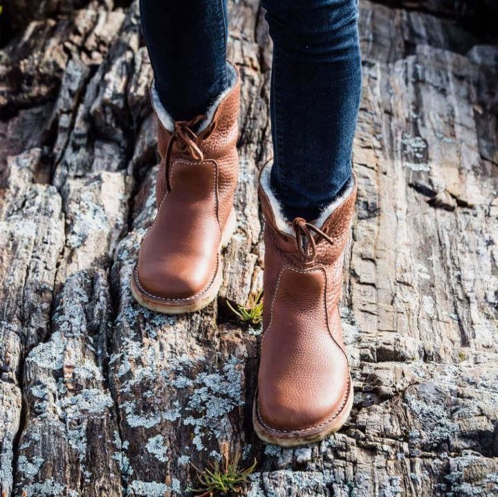 Warme Winterstiefel mit Fellfutter und elegantem Design