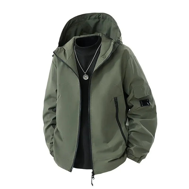 Leichte Kapuzenjacke – Unisex Windjacke Outdoor Erhältlich in Verschiedenen Farben