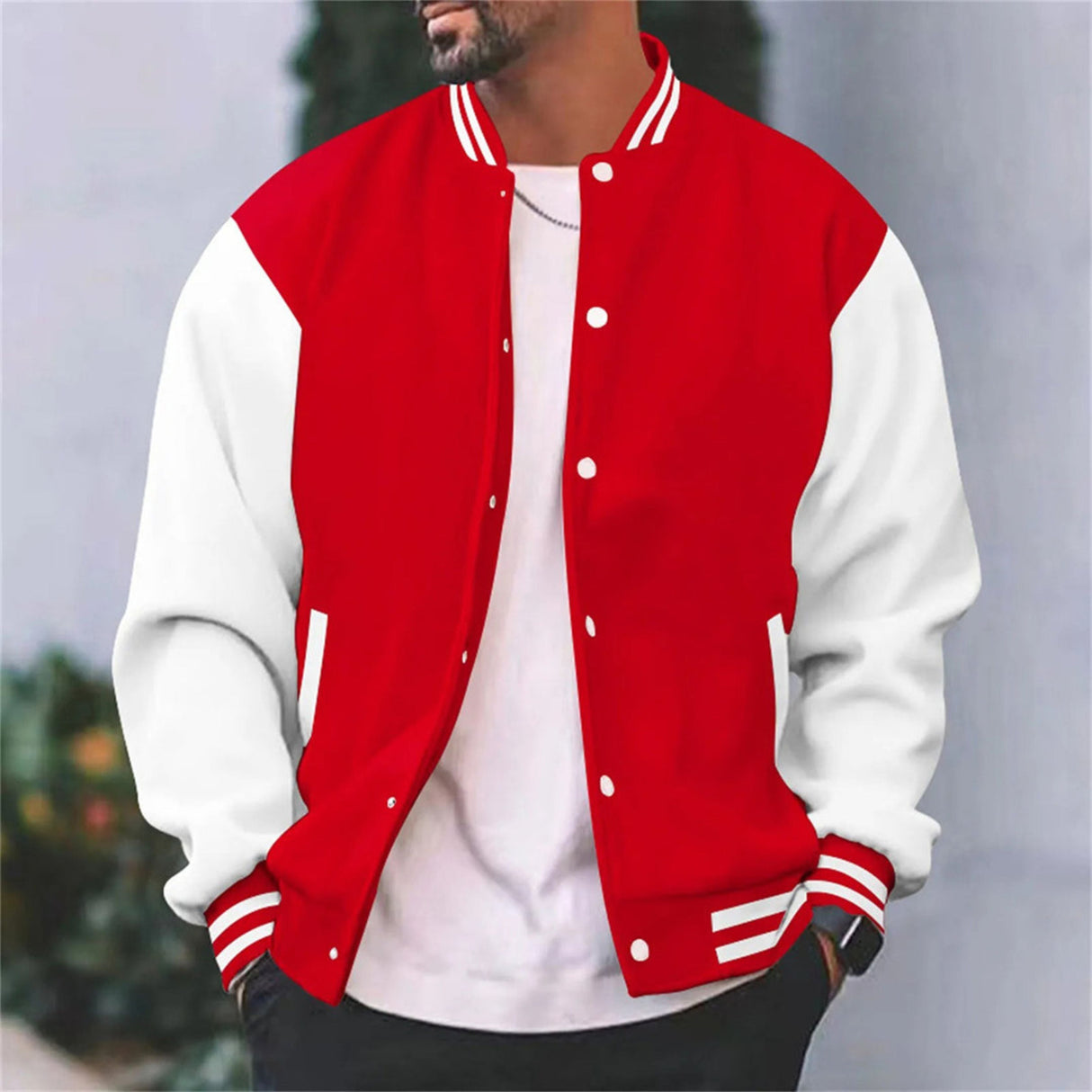 Blouson Bomber Varsity Homme – Style Intemporel & Confort