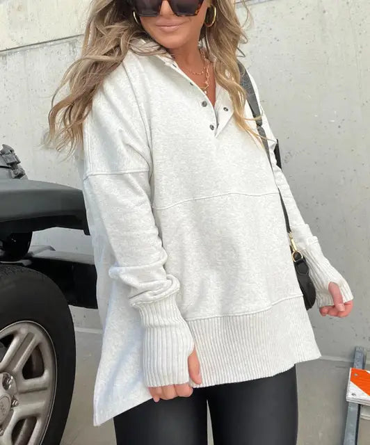 Moderner Damen-Wintermantel – Warme Jacke mit praktischen Taschen