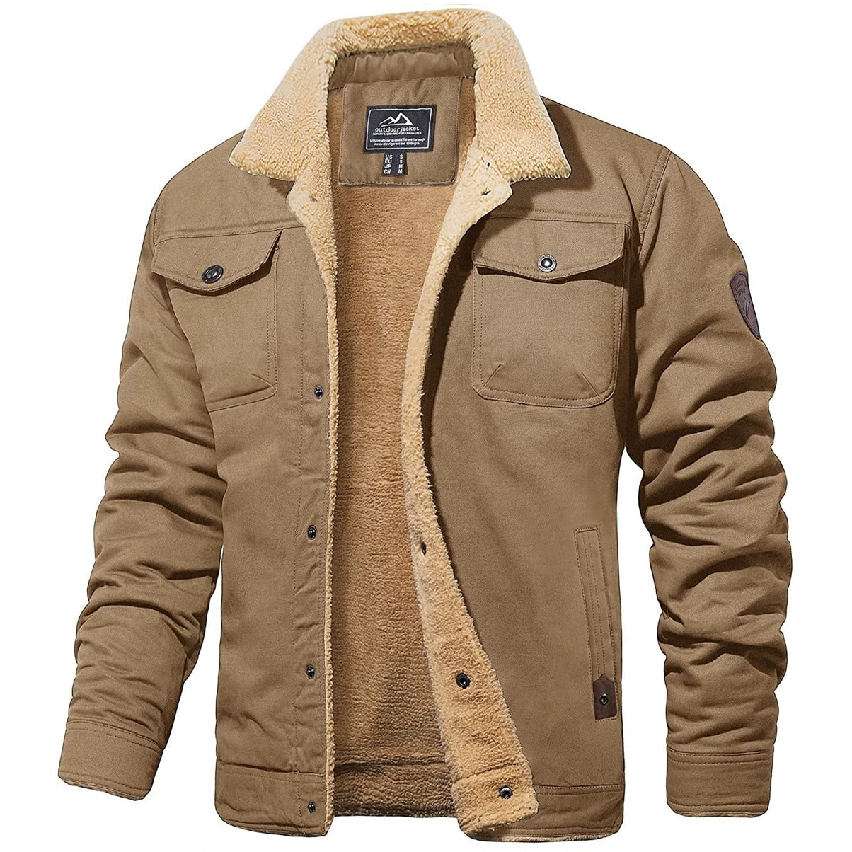 Blouson Bombardier Vintage Homme - Style Iconique et Chaleur Hivernale