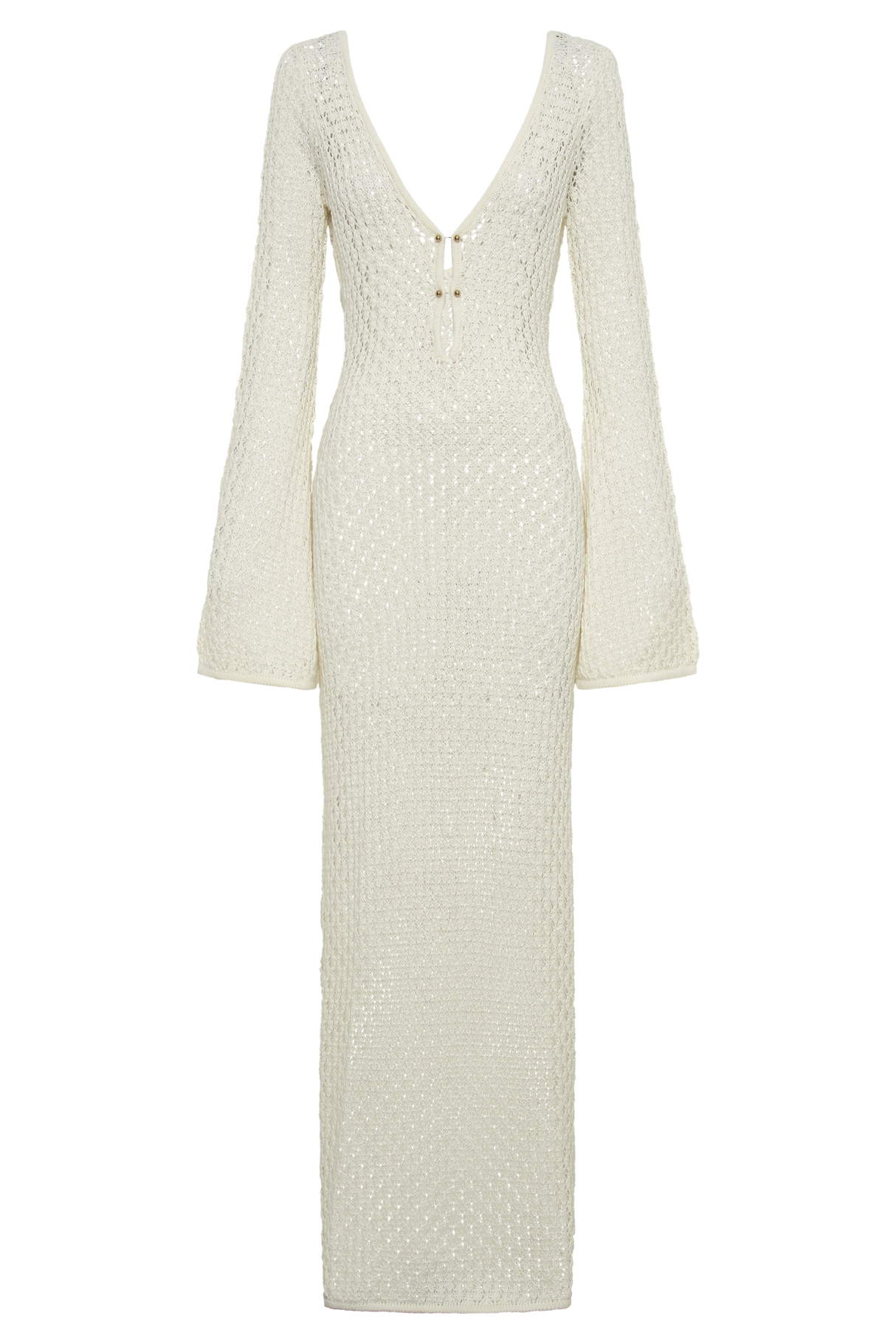 Robe d'Été Blanche Élégante à Manches Amples