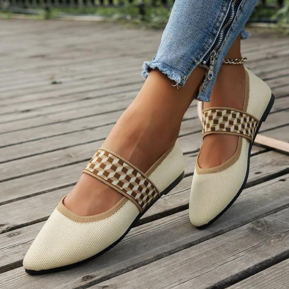 Bequeme Flache Sommerschuhe für Damen