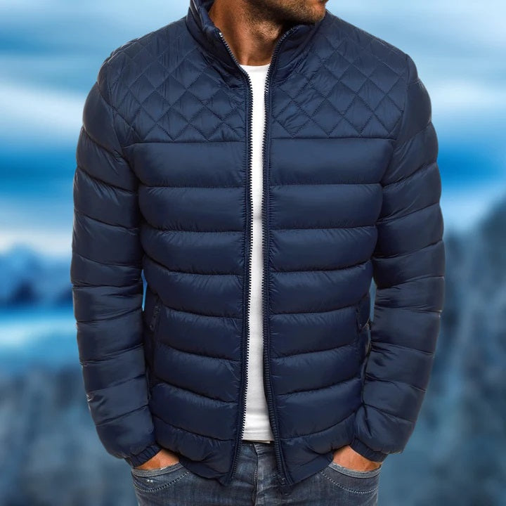 Veste d'Extérieur Matelassée Imperméable et Coupe-Vent pour Hommes