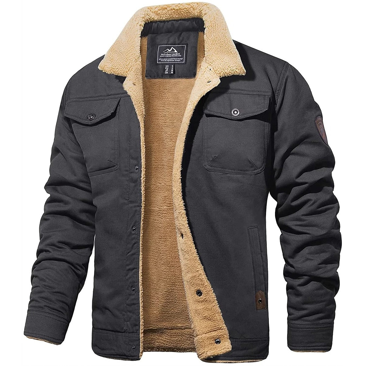 Blouson Bombardier Vintage Homme - Style Iconique et Chaleur Hivernale