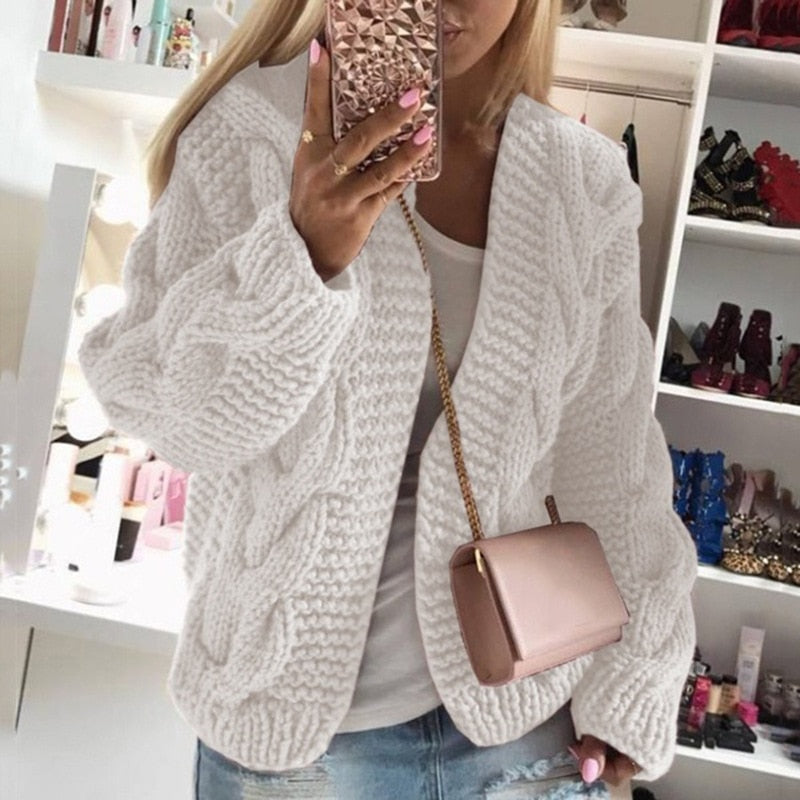 Luxus Strickweste für Damen – Weich, Warm und Elegant für Alle Jahreszeiten
