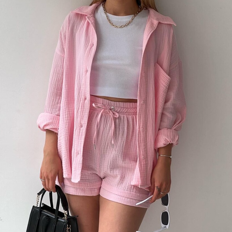 Sommer Zweiteiliges Set für Damen - Leicht und Elegant